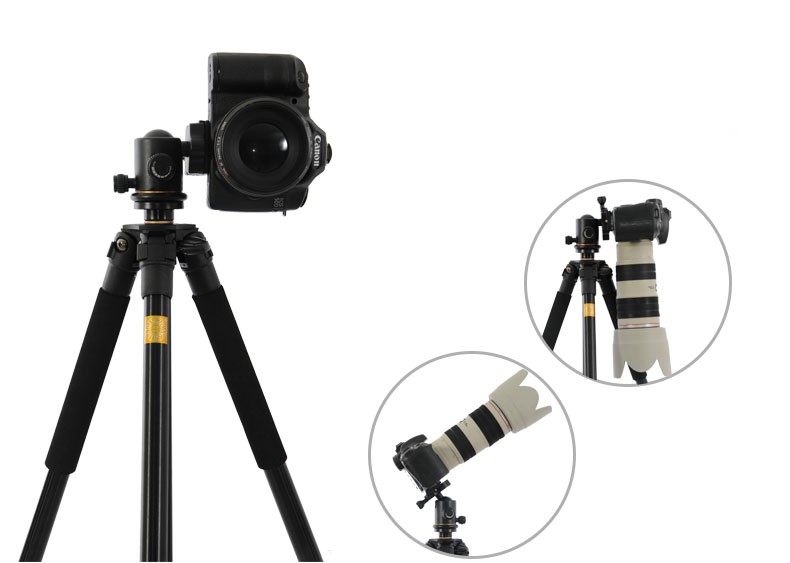 Chân máy ảnh chuyên nghiệp Tripod Beike QZSD – Q360